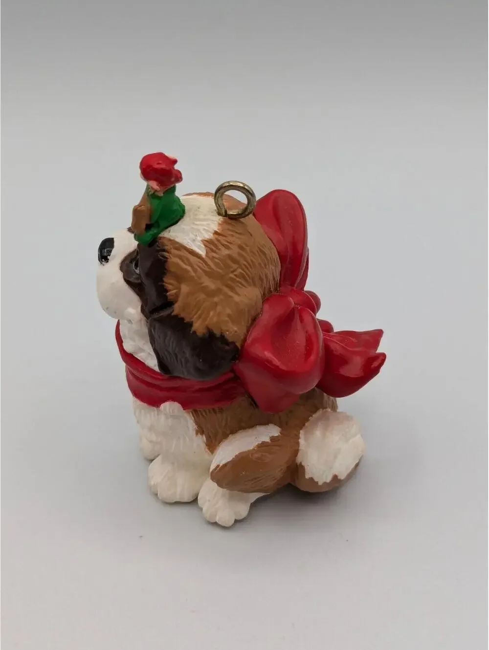 Hallmark Keepsake Puppy's Best Friend 1986 Vintage Christmas Ornament